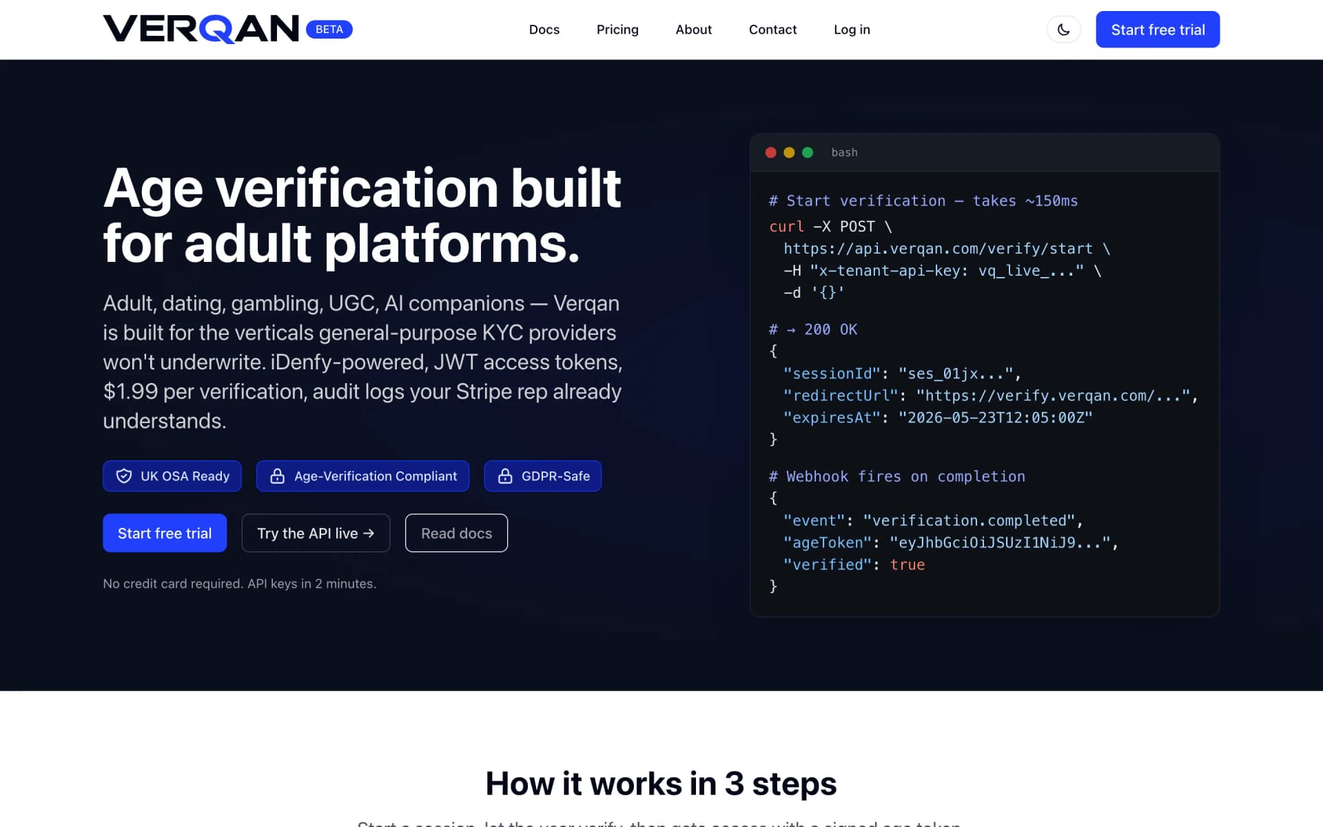 Verqan developer platform