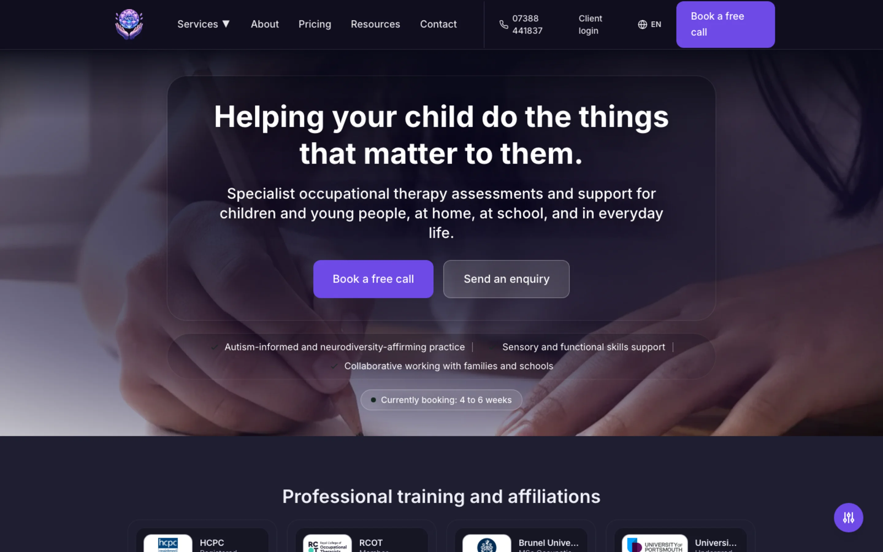 Sensphere website