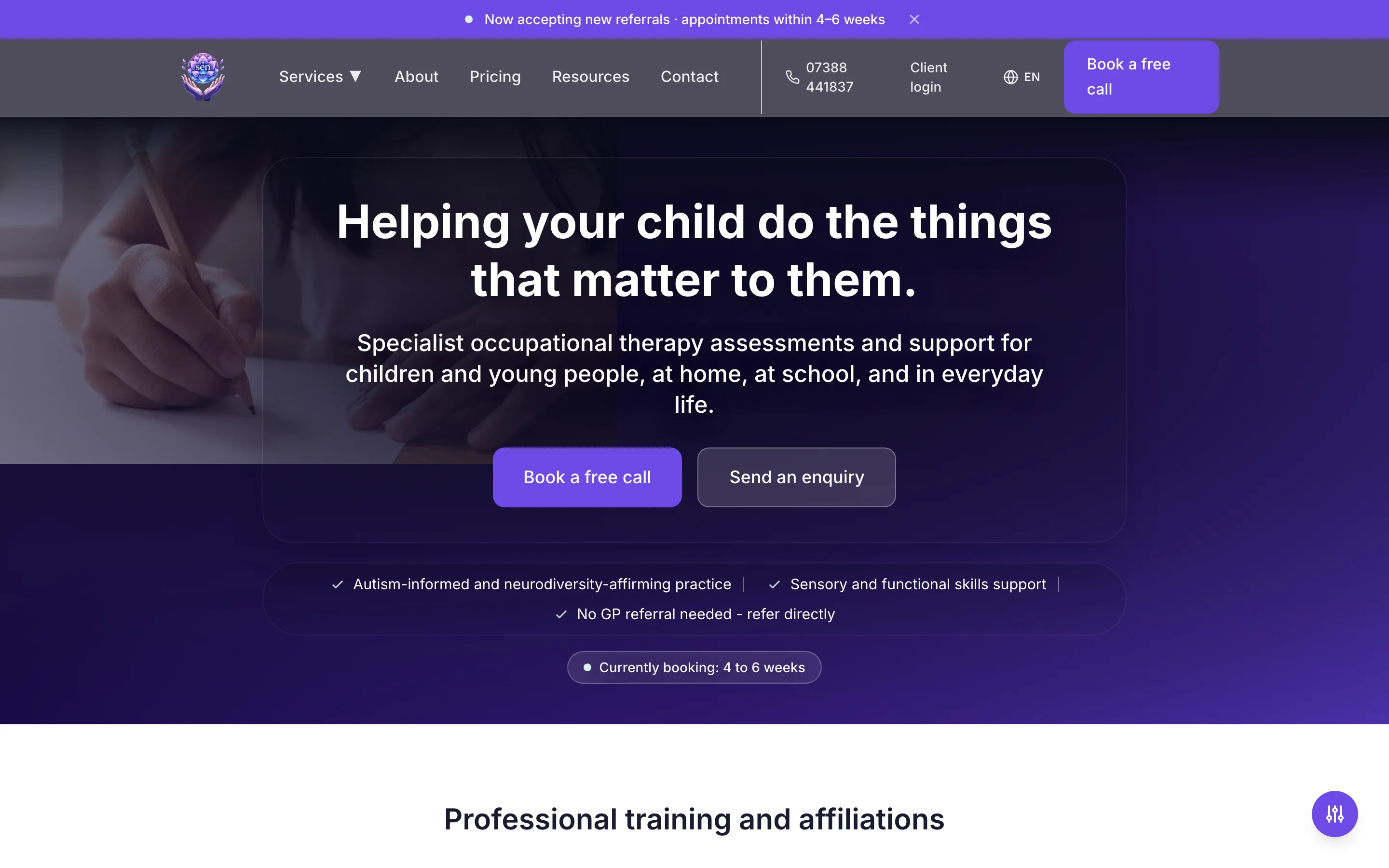Sensphere website